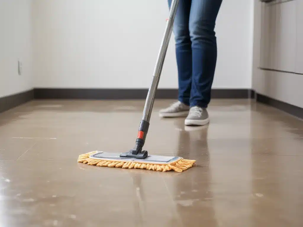 Ditch the Mop with Spray Mop Systems