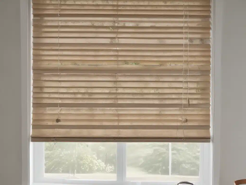 Dust-Free Blinds with a Clever Hack