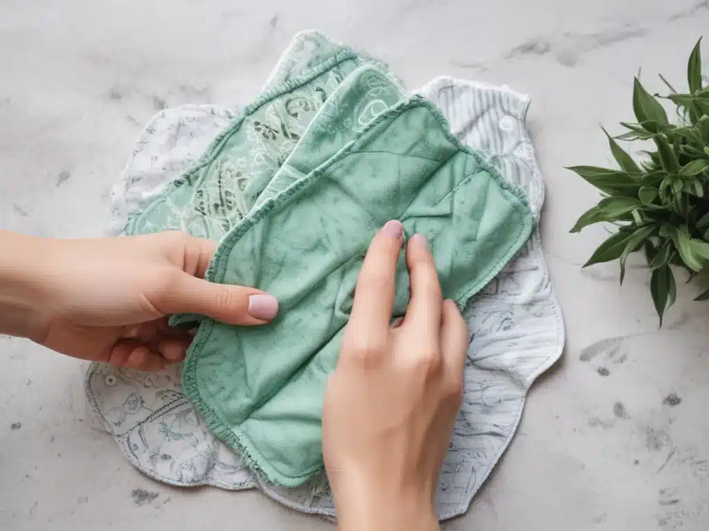 Eco Friendly Cleaning with Reusable Pads
