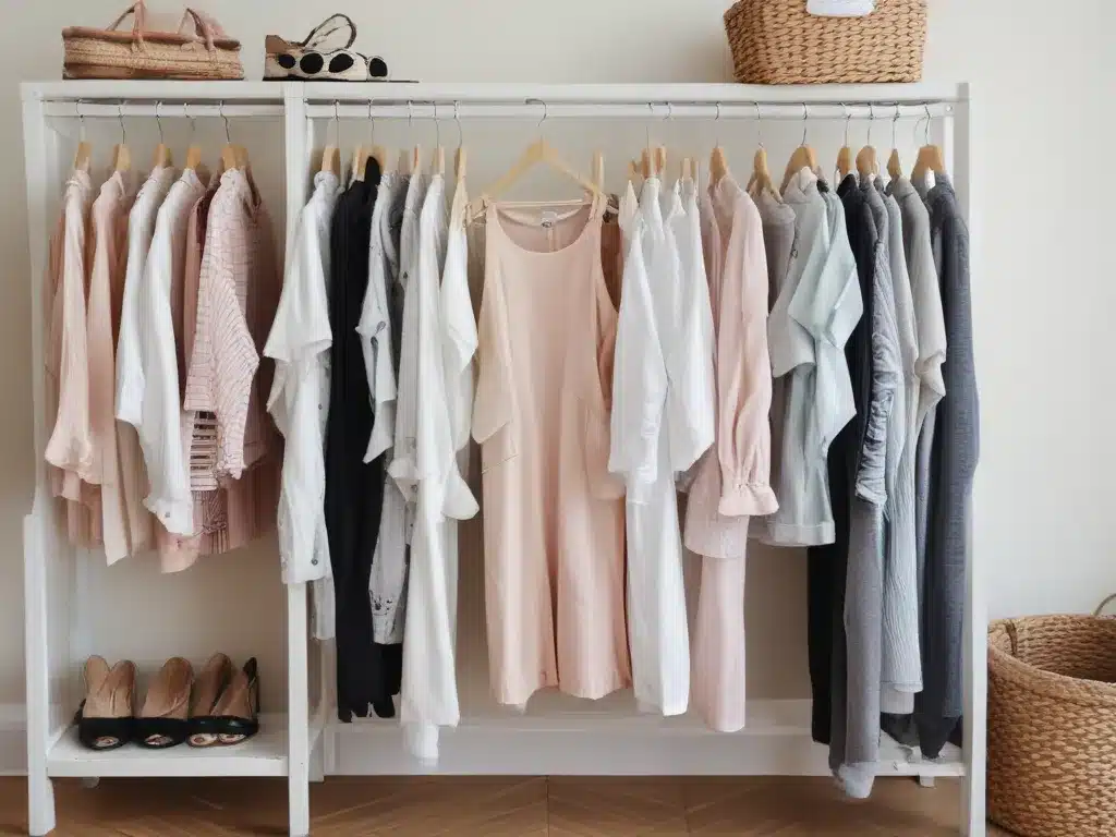 Edit Your Wardrobe for a Clutter-Free Spring