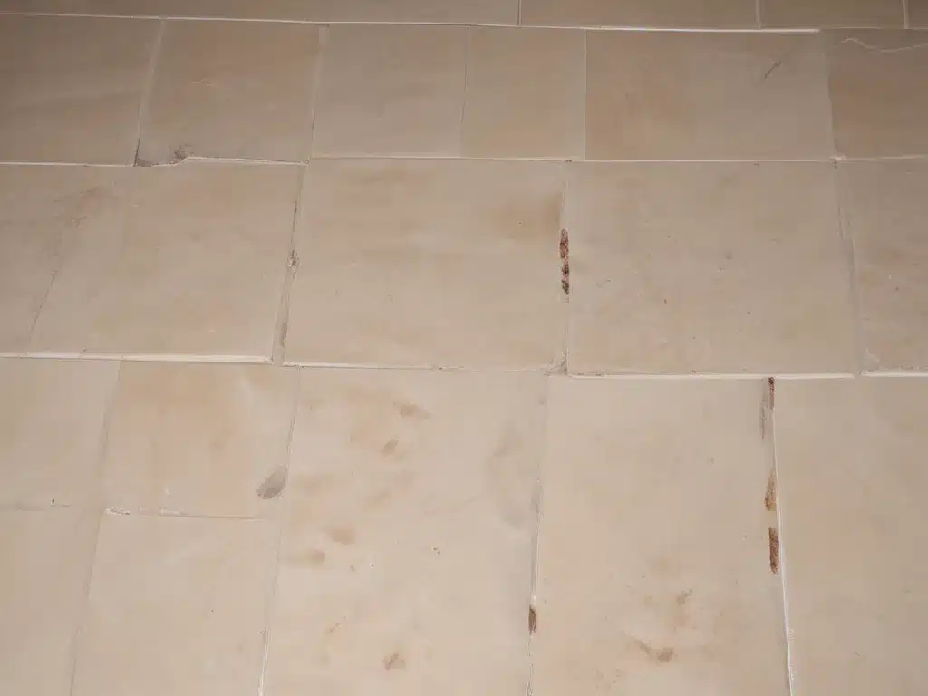 Fix Cracked Grout and Make Tile Shine