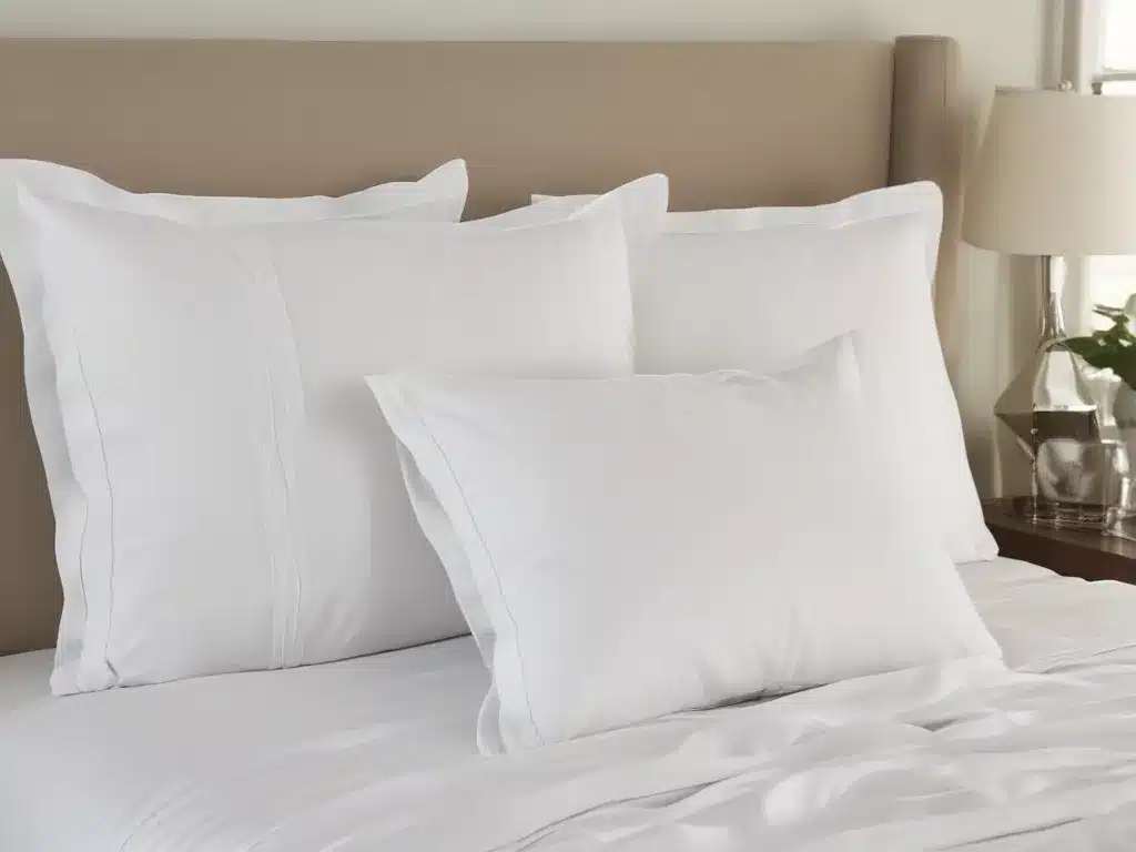 Freshen Up Bedding and Pillows