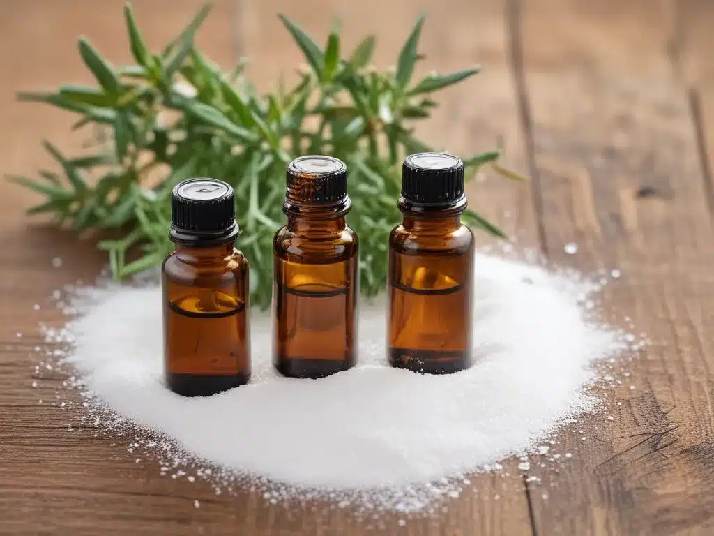 Freshen with Essential Oils and Baking Soda