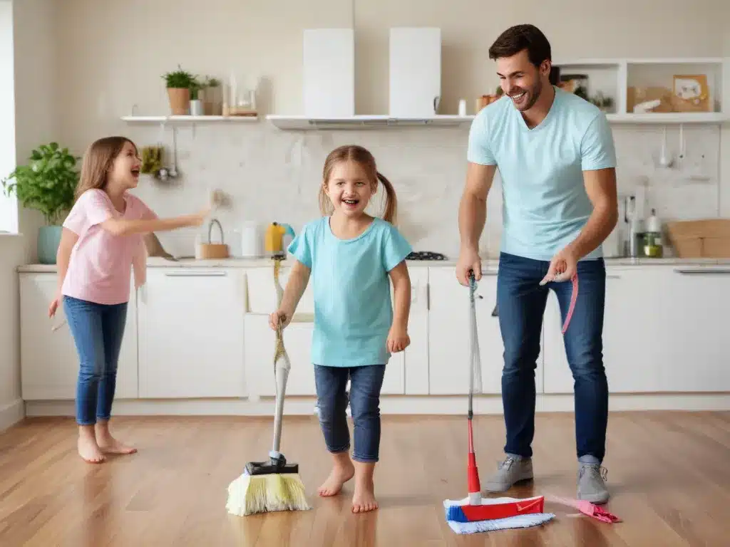 Fun Family Cleaning for a Fresh Home