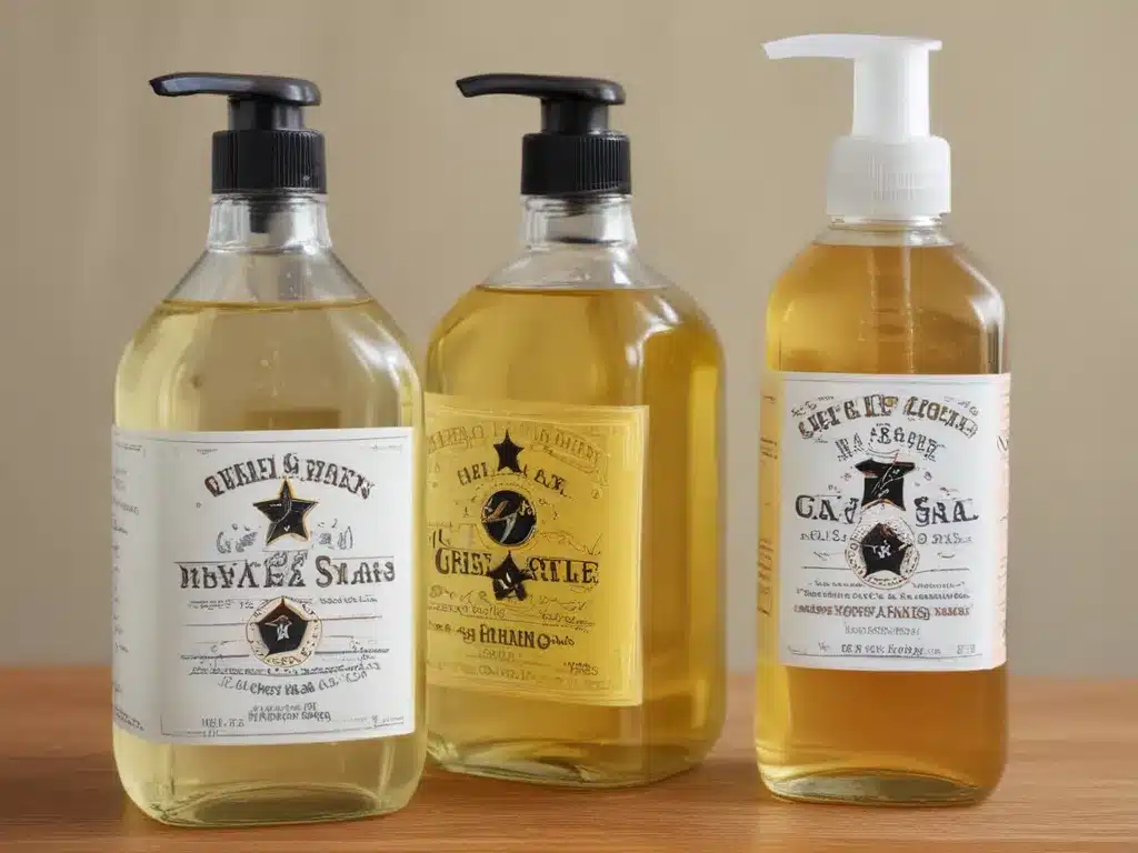 Germ-Fighting All Stars: Vinegar and Castile Soap