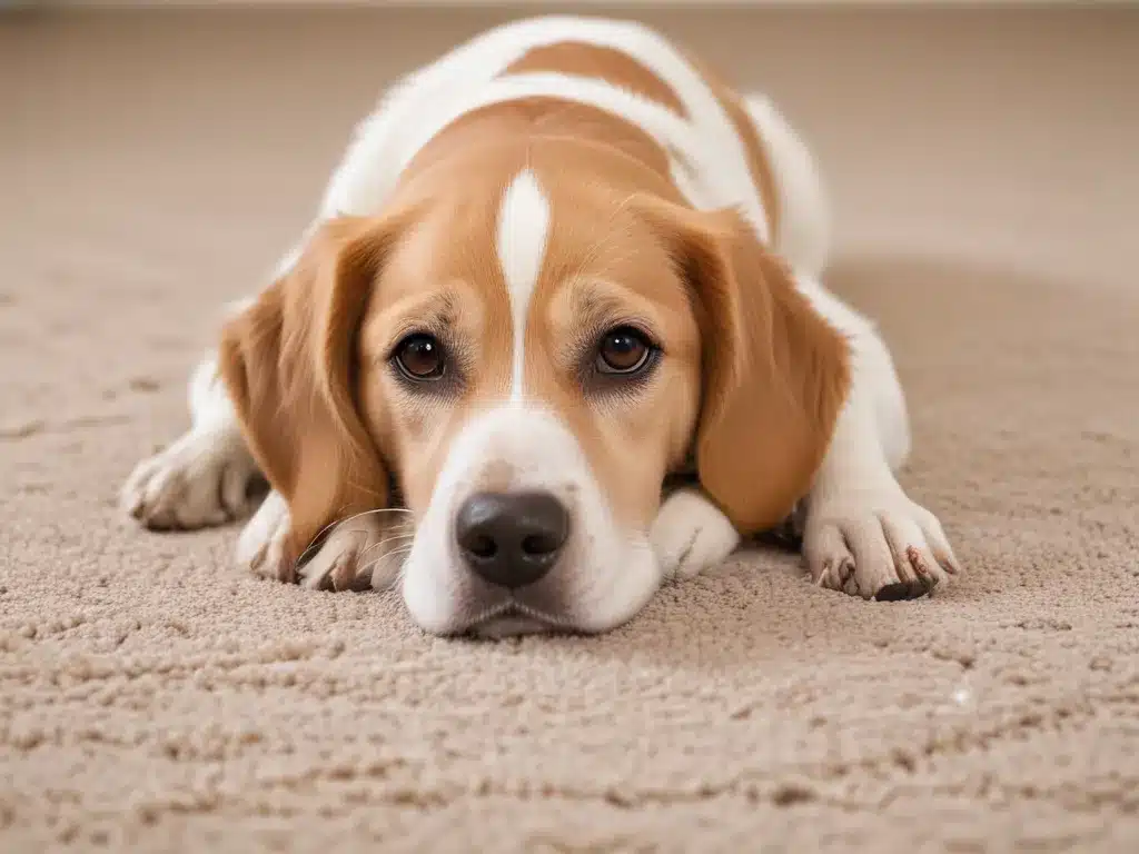 Get Dog Smell Out of Carpets Fast