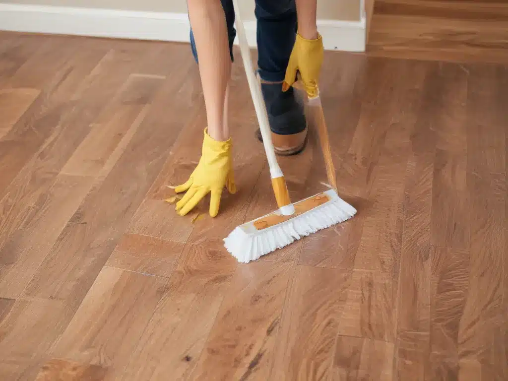 Get Floors Fresh with Safe DIY Cleaners