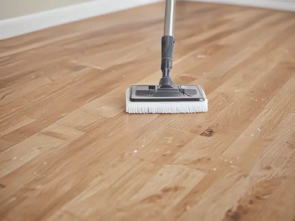 Get Floors Squeaky Clean Without Scrubbing