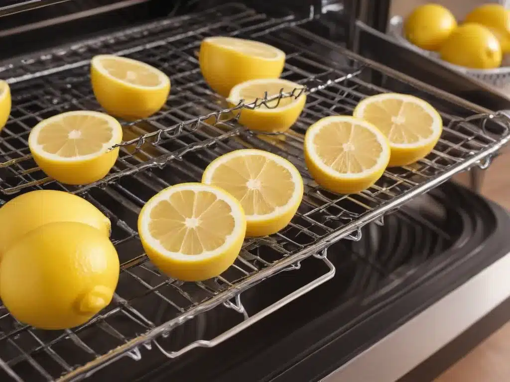 Get Oven Racks Gleaming With Lemon Juice