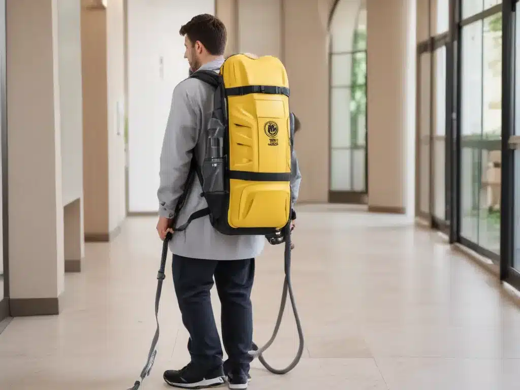 Get Professional Cleans with HEPA Backpacks