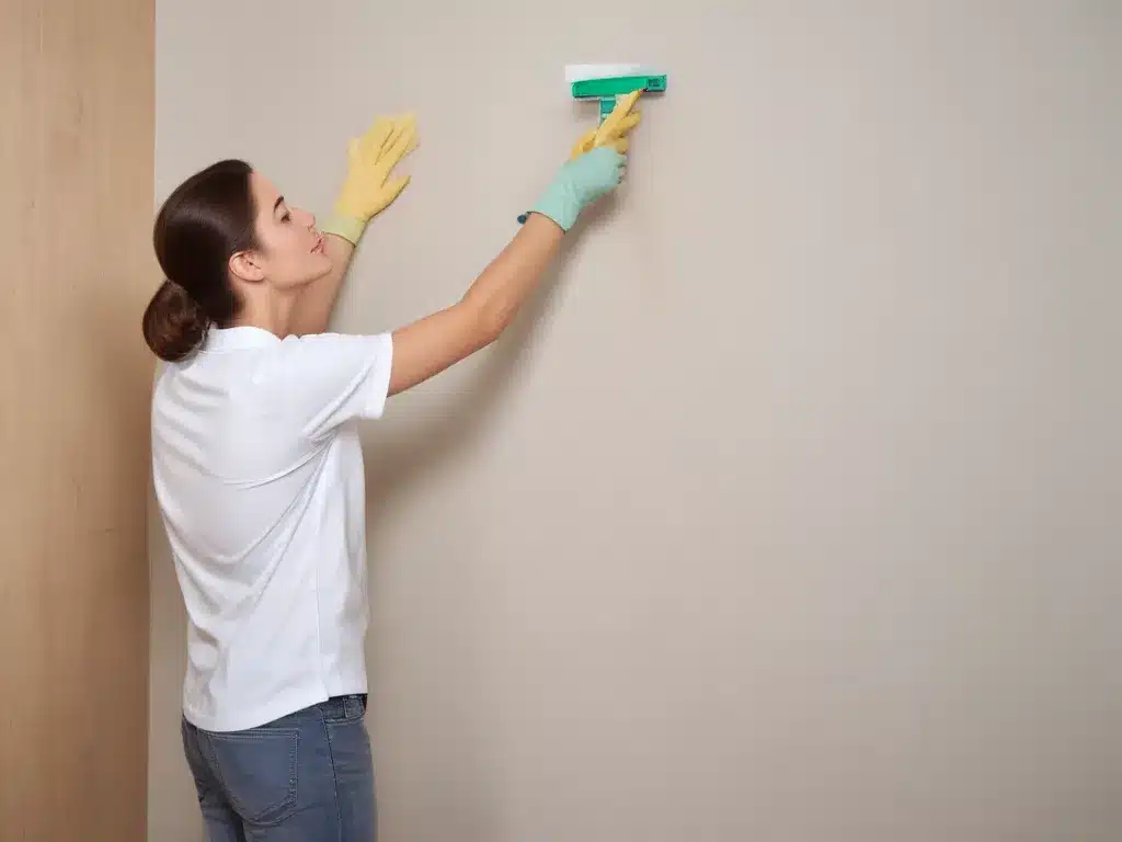 Get Walls Truly Spotless