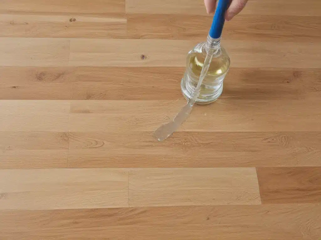 Get Your Floors Gleaming With Distilled Vinegar