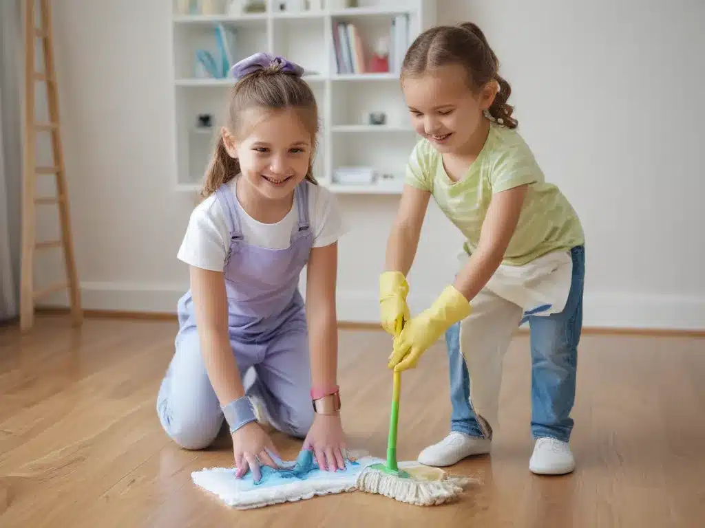 Get Your Kids Involved with Fun Cleaning