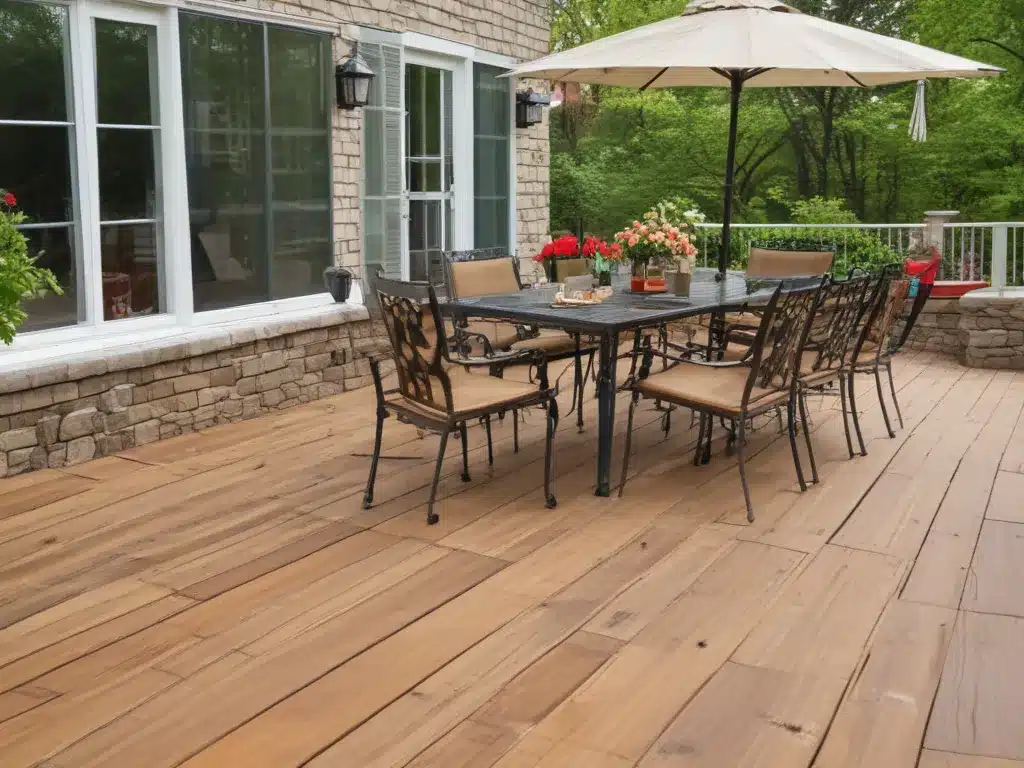 Get Your Outdoors Guest-Ready with Patio and Deck Spring Cleaning Get Your Outdoors Guest-Ready with Patio and Deck Spring Cleaning