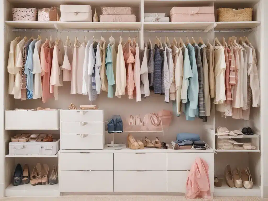 Get a Clutter-Free Closet for Spring