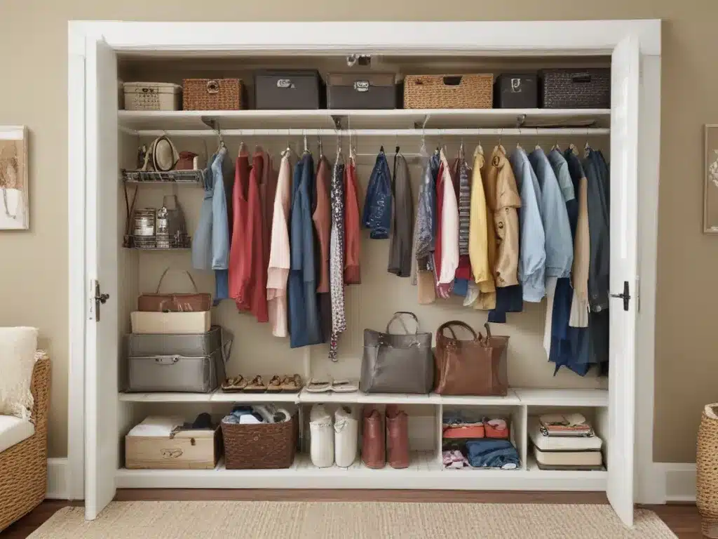 Get an Organized Entry Closet