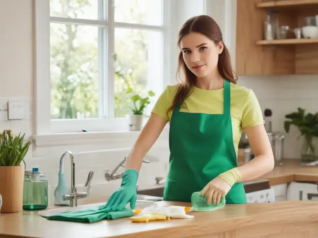Go Green For a Healthy Spring Cleaning Routine