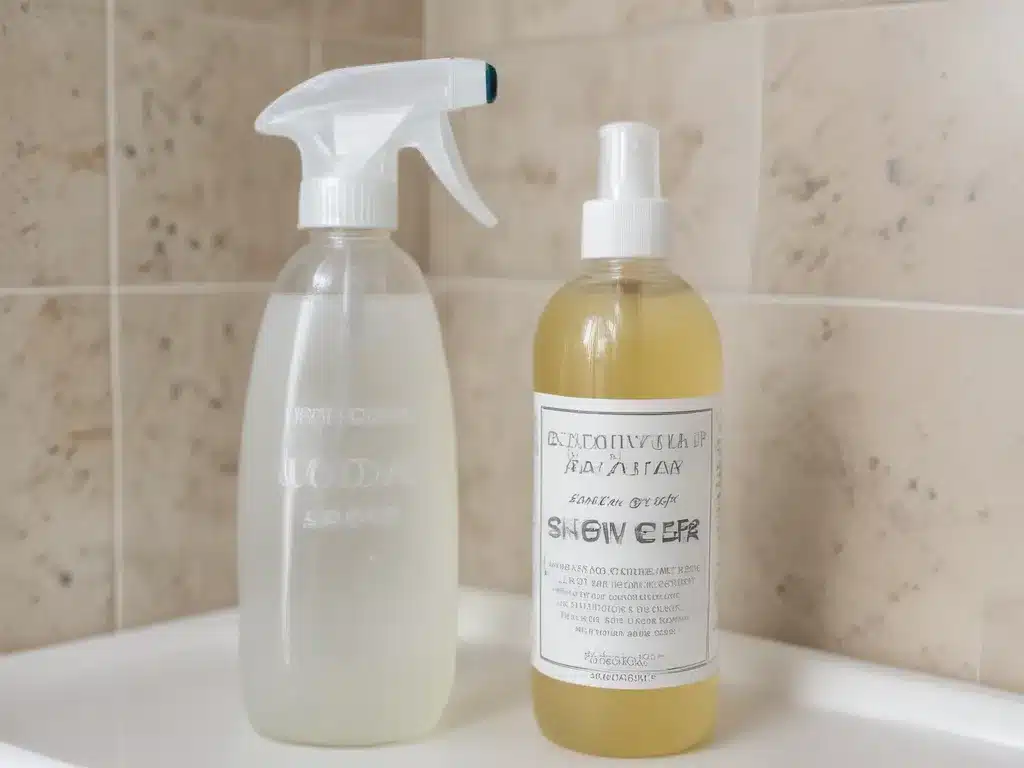 Goodbye Soap Scum – DIY Shower Spray