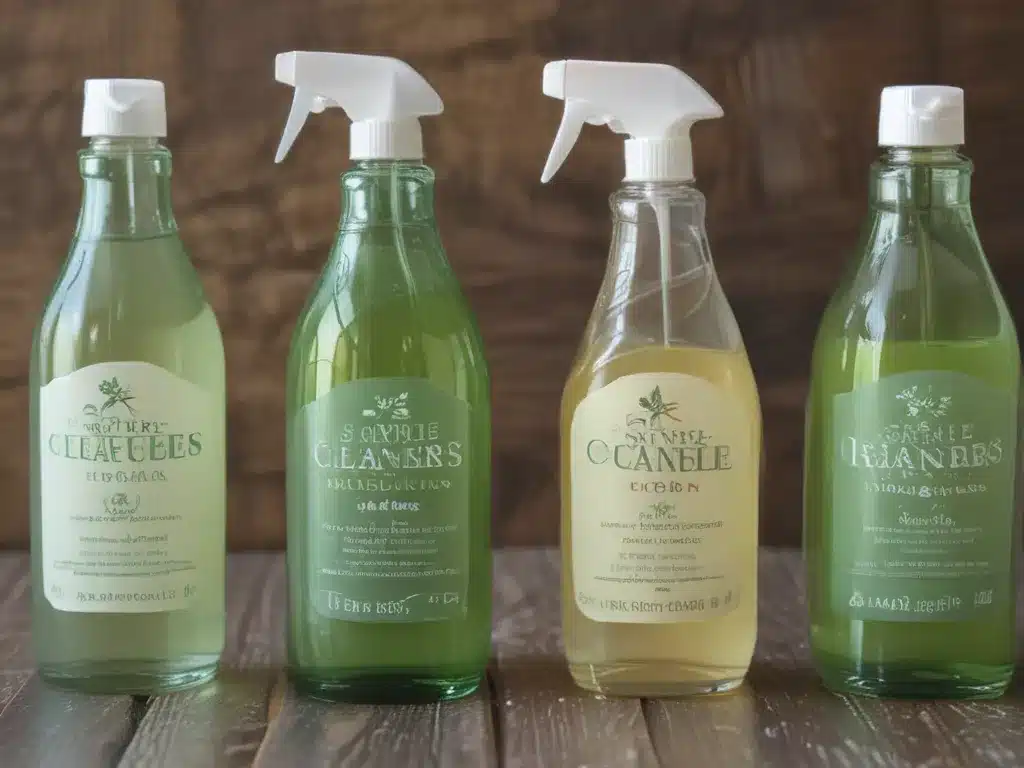 Green Cleaners From 3 Simple Ingredients