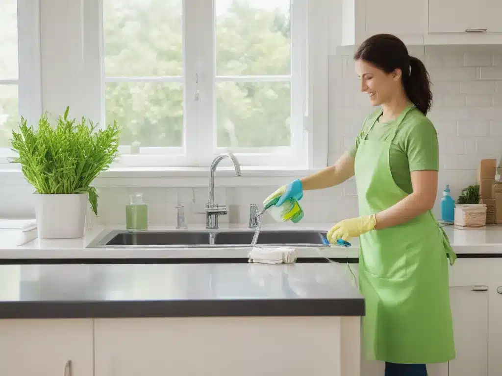 Green Up Your Cleaning Routine This Spring