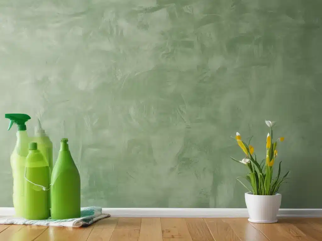 Green Your Cleaning Routine this Spring Green Your Cleaning Routine this Spring