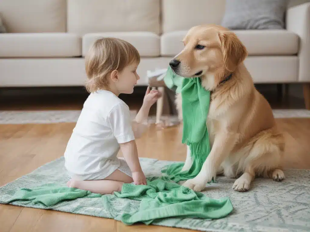 Green + Safe: Kid and Pet Friendly Cleaning