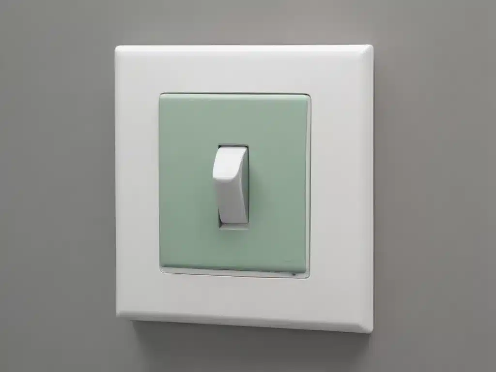 Greener and More Hygienic Light Switches