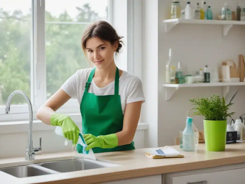 Greening Your Daily Cleaning Routine