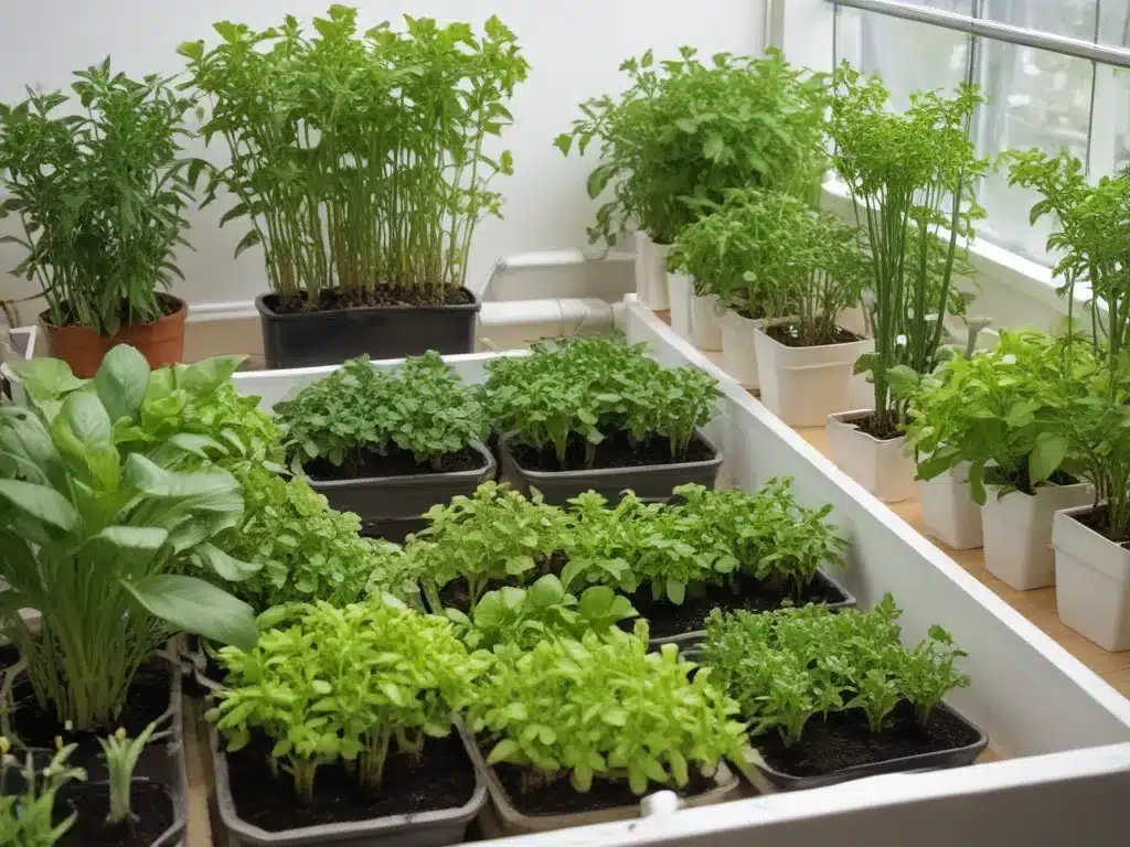 Grow an Indoor Cleaning Garden