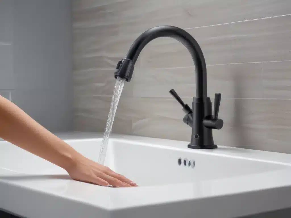 Hands-Free Cleaning with Motion Sensor Faucets
