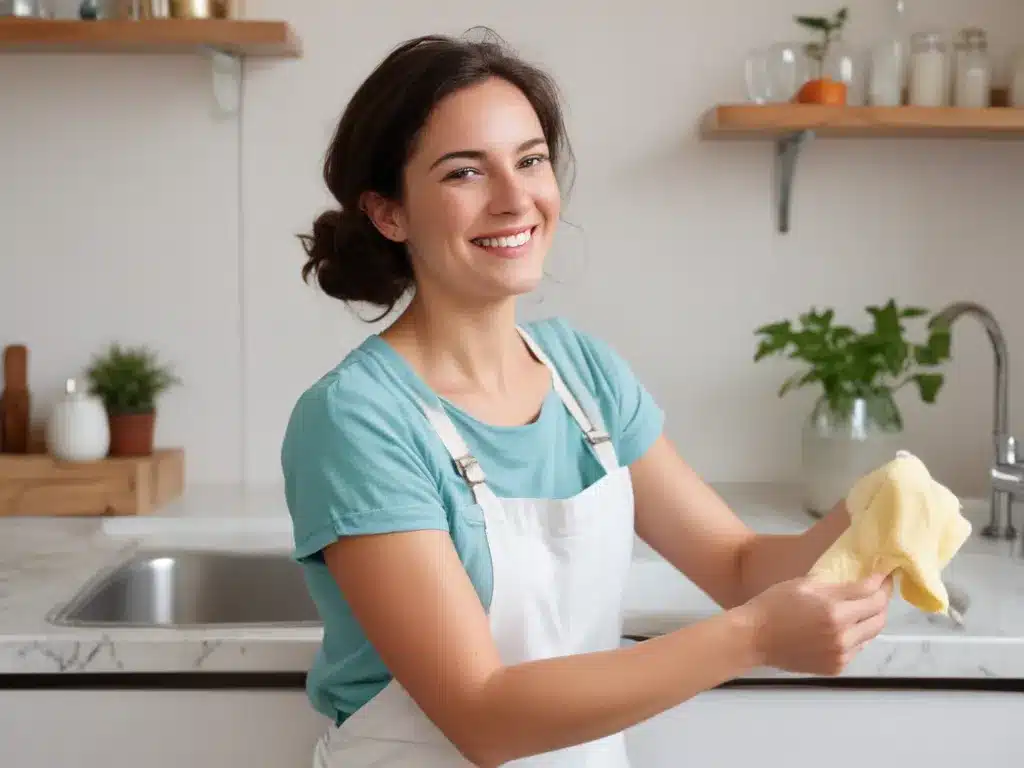 Happiness is… a Natural Cleaning Routine