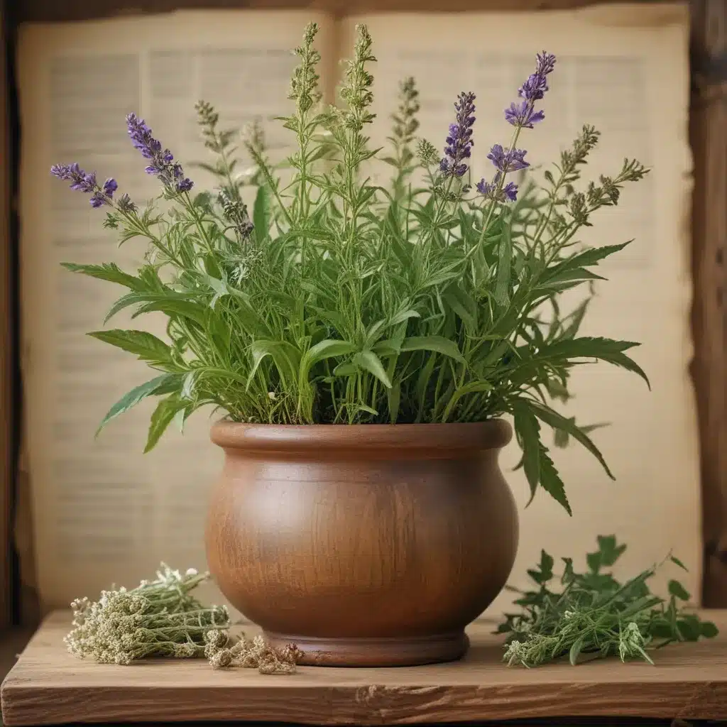 Healing Herbal Remedies in Homekeeping History