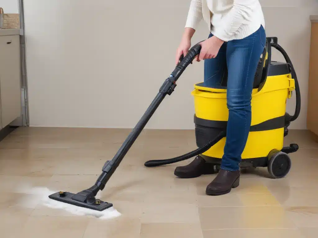 High-Tech Steam Cleaners For Chemical-Free Surfaces