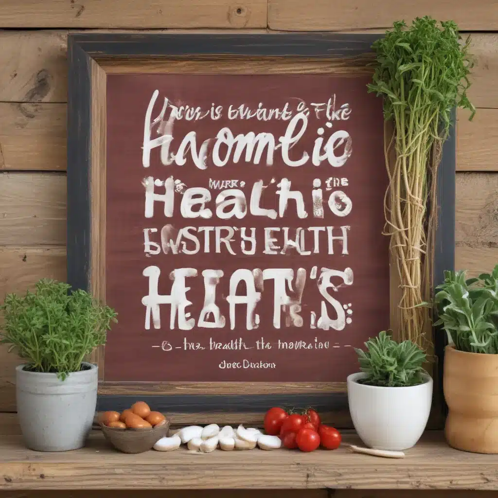 Home is Where the Health Is