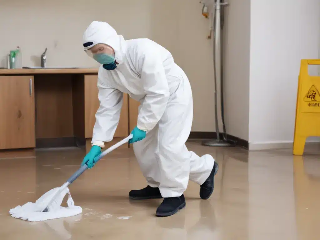How Cleaners Remove Biohazards