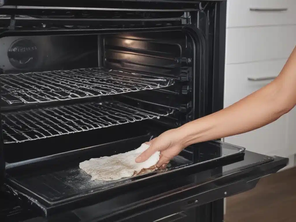 How Do Self-Cleaning Ovens Remove Baked-On Grime?