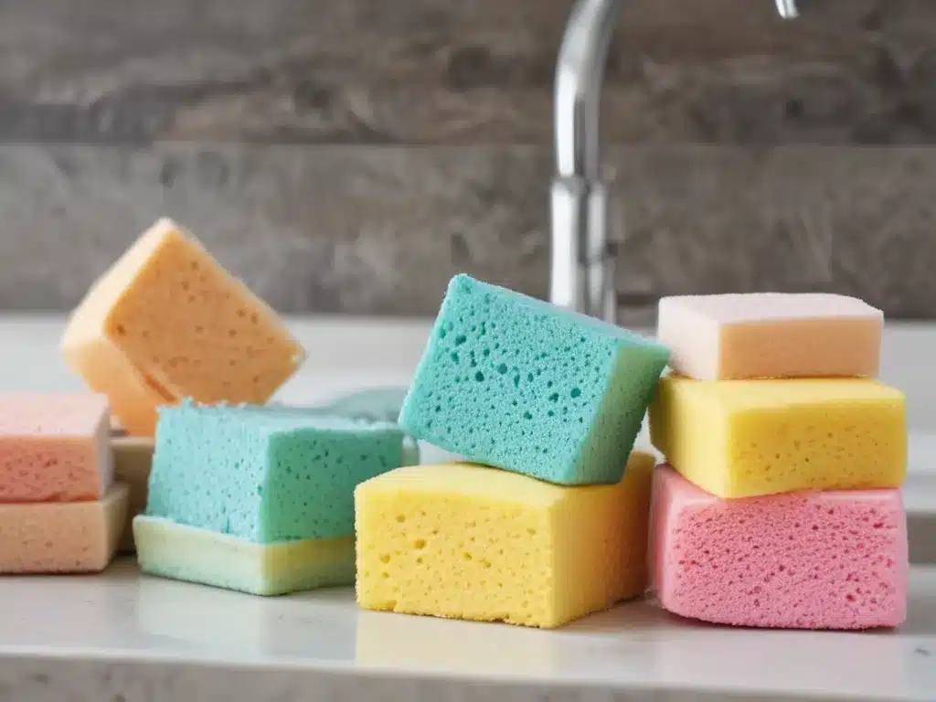 How To Naturally Disinfect Kitchen Sponges