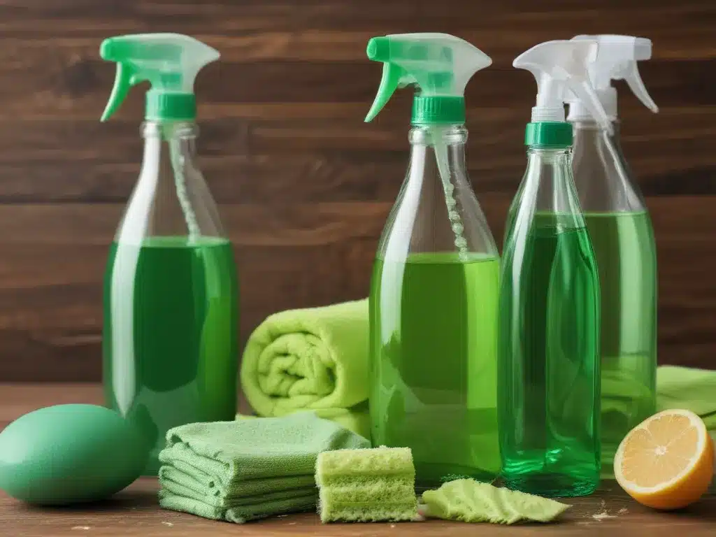 How to Make DIY Green Cleaning Products