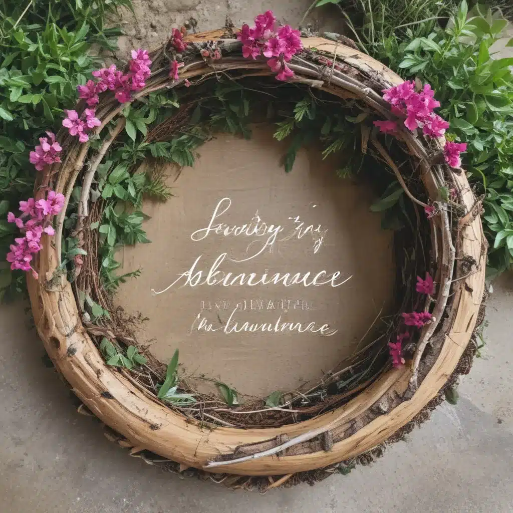 Inviting in Abundance