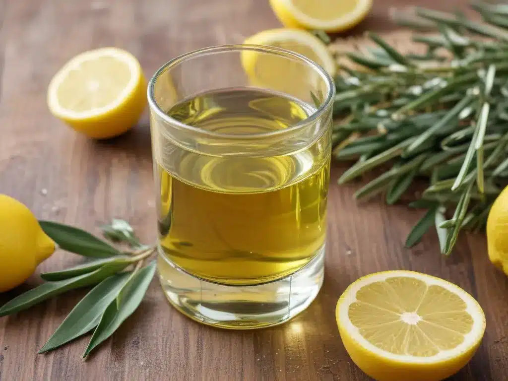 Keep Glass Sparkling with Olive Oil and Lemon