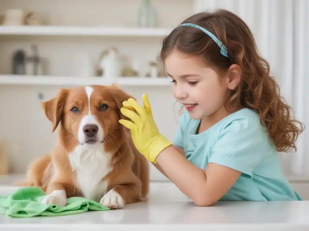 Keep Kids and Pets Healthy with Natural Cleaning