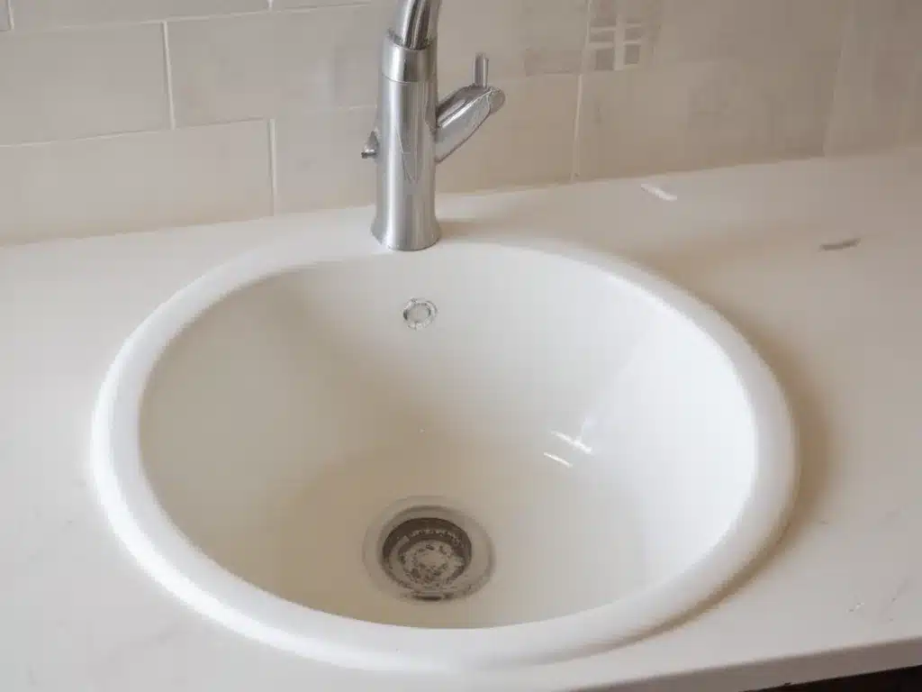 Keep Sinks Shining with Baking Soda