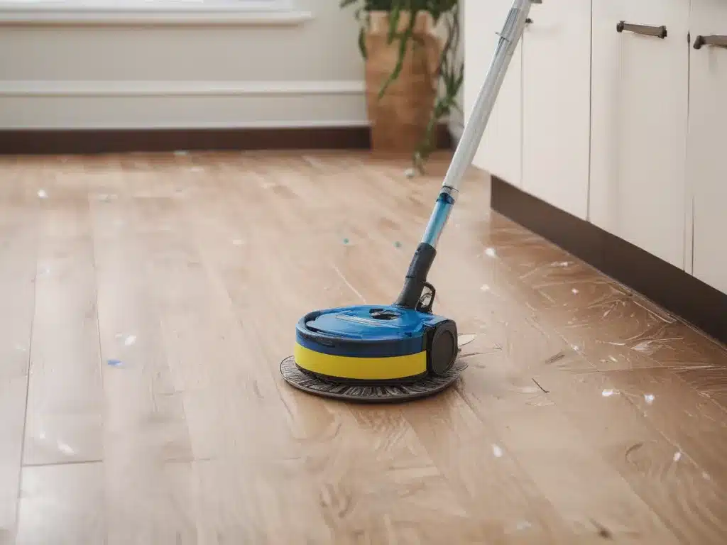 Keep Your Floors Spotless With Spinning Scrubber Bots