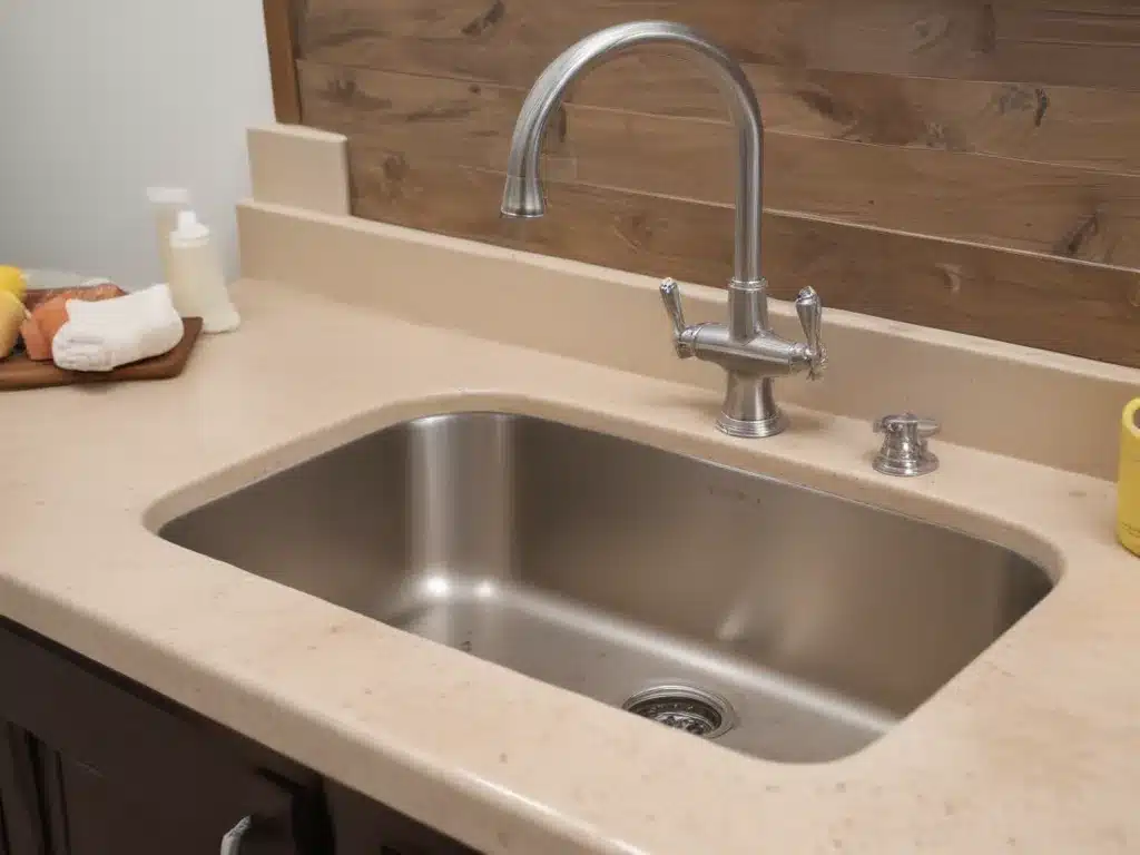 Keep Your Sink Clean with DIY