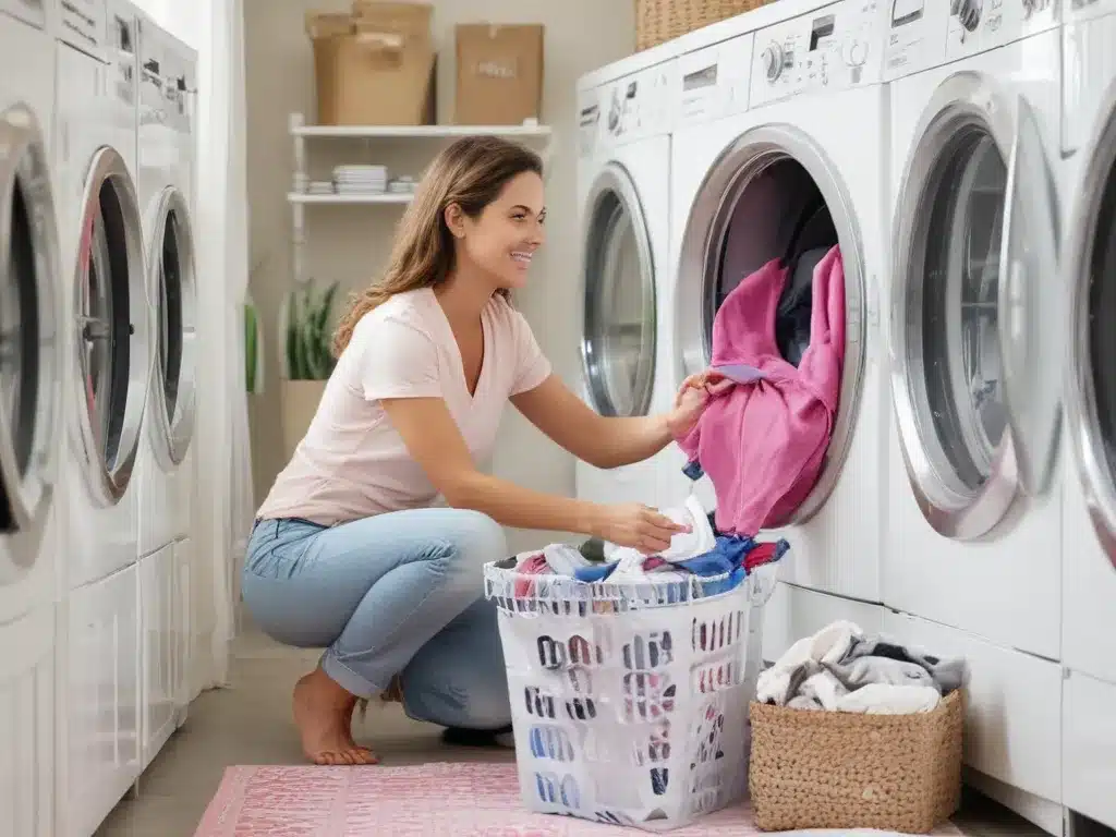 Laundry Loads Lighter with Less Clutter