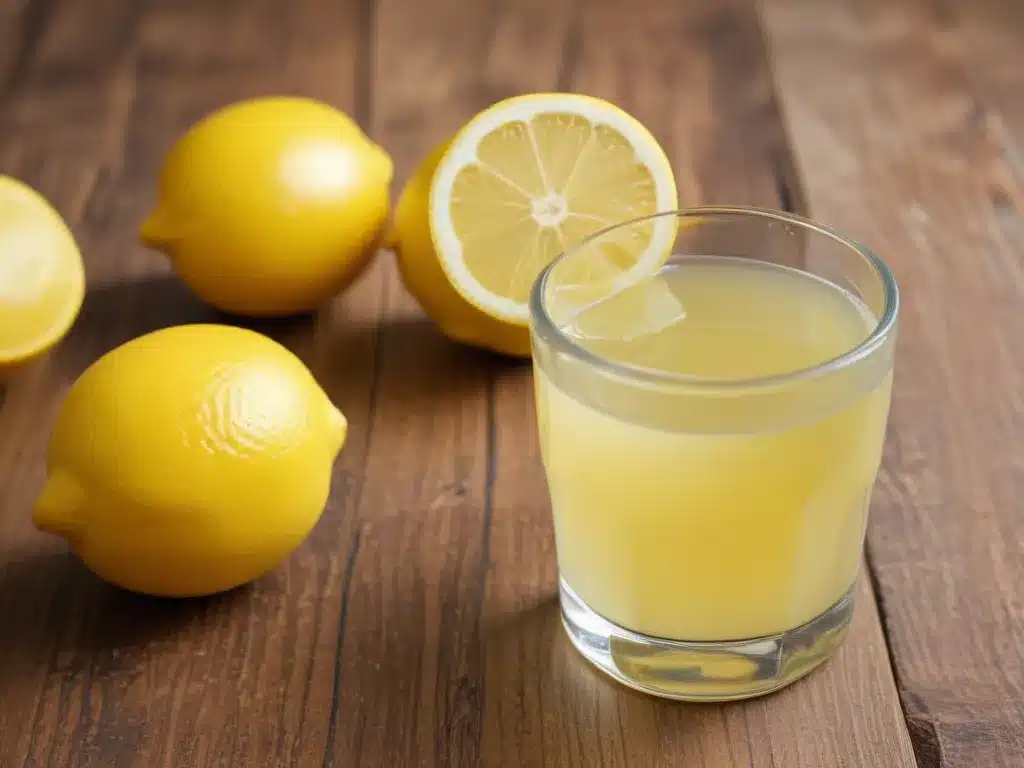 Lemon Juice – A Natural Disinfectant