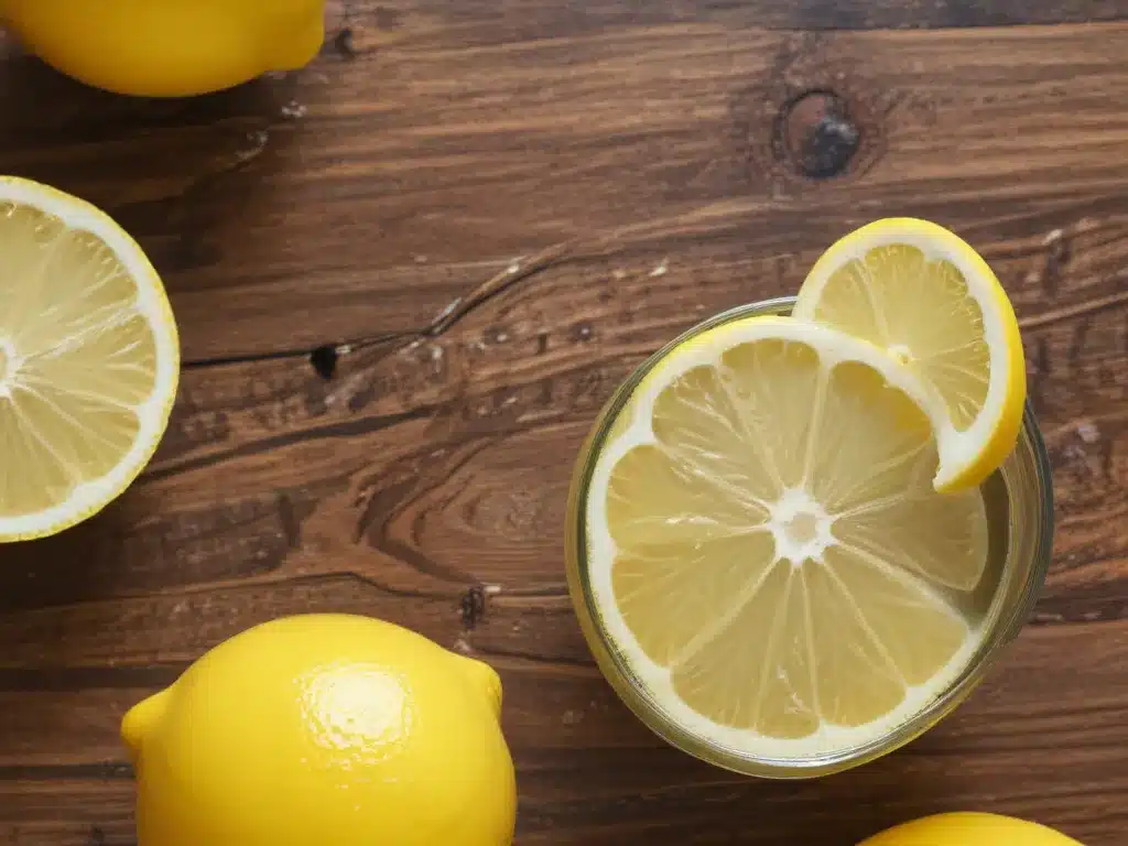 Lemon Juice – A Stain Destroyer