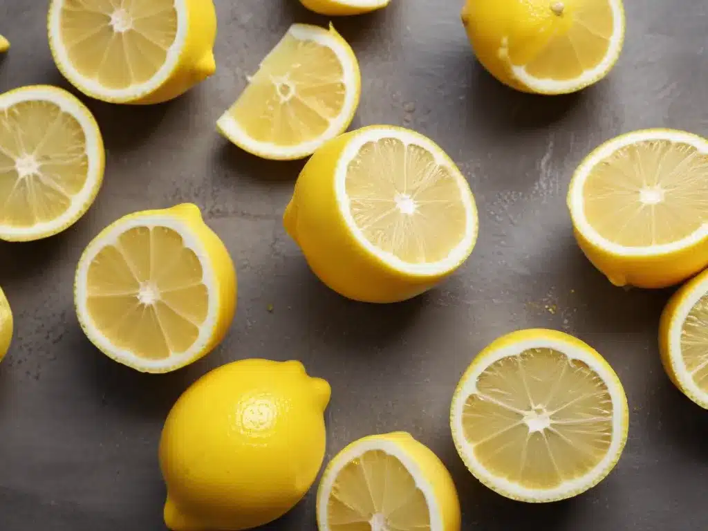 Lemon Power for a Streak-Free Shine