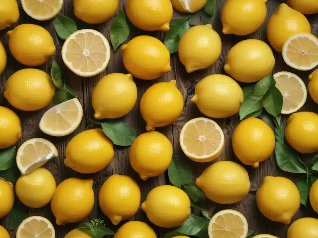 Lemons – More Than Just For Lemonade