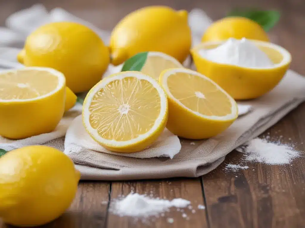 Lemons And Baking Soda – Harnessing Natural Cleaning Power